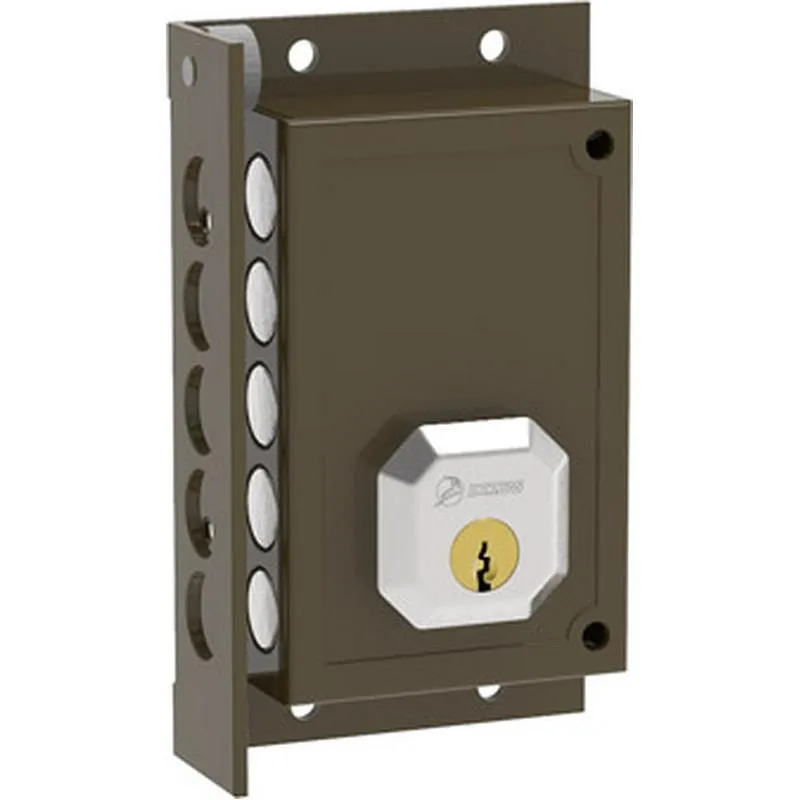 Compra CERRADURA SOBREPONER C9222-I 87X32X140MM BOMBILLO 50MM IZQUIERD MARRON DORCAS c9222iz al mejor precio