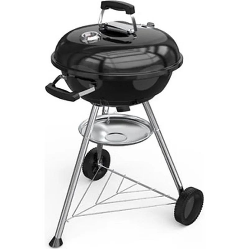 Compra BARBACOA CARBON KETTLE CON TAPA diametro 47 X 18 CM NATUUR KY220018WB al mejor precio