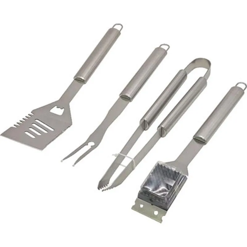 Compra ACCESORIOS BARBACOA 4 PIEZAS NATUUR KY9045AZ al mejor precio