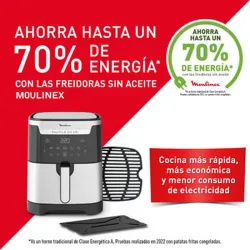 Compra FREIDORA DE AIRE DIGITAL INOX 6,5 L MOULINEX EZ801D10 al mejor precio