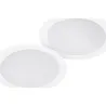 Compra DOWNLIGHT LED EMPOTRAR REDONDO BLANCO KONE PACK 2UDS 18W 1800LM 6000K CRISTALRECORD 22-005-18-600 al mejor precio