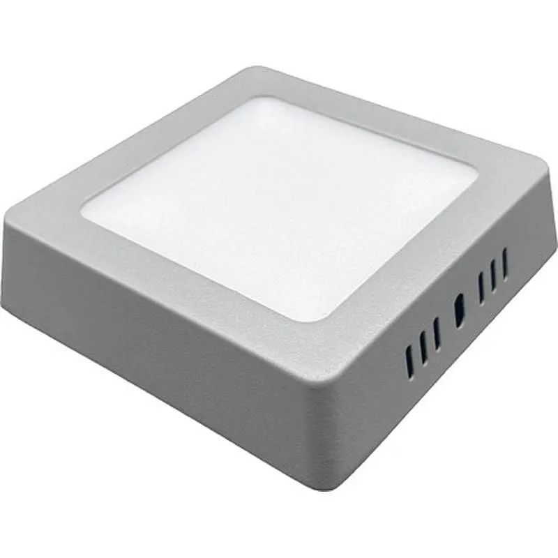 Compra DOWNLIGHT LED SUPERFICIE CUADRADO GRIS KONE 20,3CM 18W 1800LM 6000K CRISTALRECORD 02-305-18-681 al mejor precio