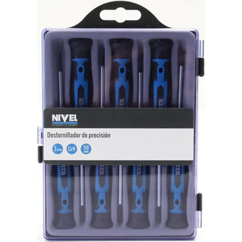 Compra DESTORNILLADOR PRECISION 7 PIEZAS NIVEL NP-07 al mejor precio