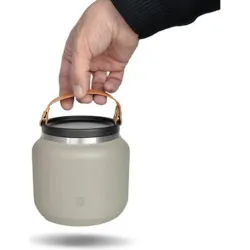 Compra TERMO SOLIDOS CON ASA 700 ML VISON IRIS 8366-IV al mejor precio