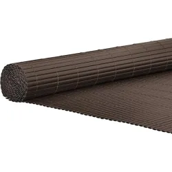 Compra CAÑIZO PVC DOBLE CARA 14 MM 1 X 3 M MARRON NATUUR 23004099 al mejor precio