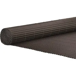 Compra CAÑIZO PVC DOBLE CARA 14 MM 2 X 3 M MARRON NATUUR 23004101 al mejor precio