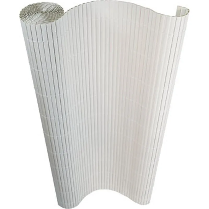 Compra CAÑIZO PVC DOBLE CARA 14 MM 1,5 X 3 M BLANCO NATUUR 23004109 al mejor precio