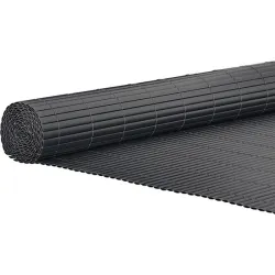 Compra CAÑIZO PVC DOBLE CARA 14 MM 1,5 X 3 M ANTRACITA NATUUR 23004112 al mejor precio