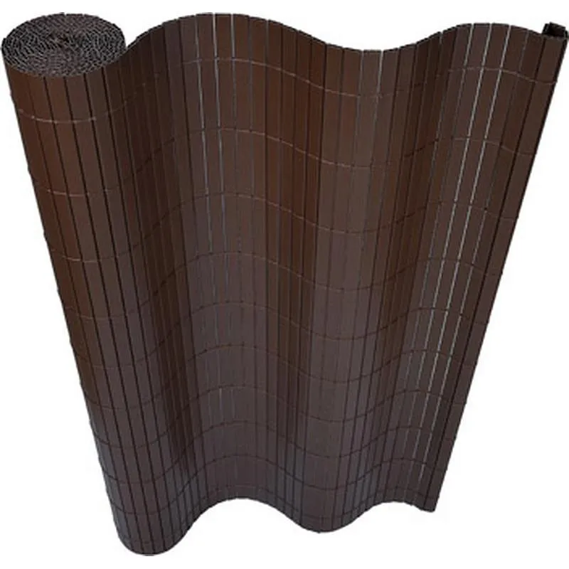 Compra CAÑIZO PVC REFORZADO 2 TABIQUES 19 MM 2 X 3 M CHOCOLATE NATUUR 23004132 al mejor precio