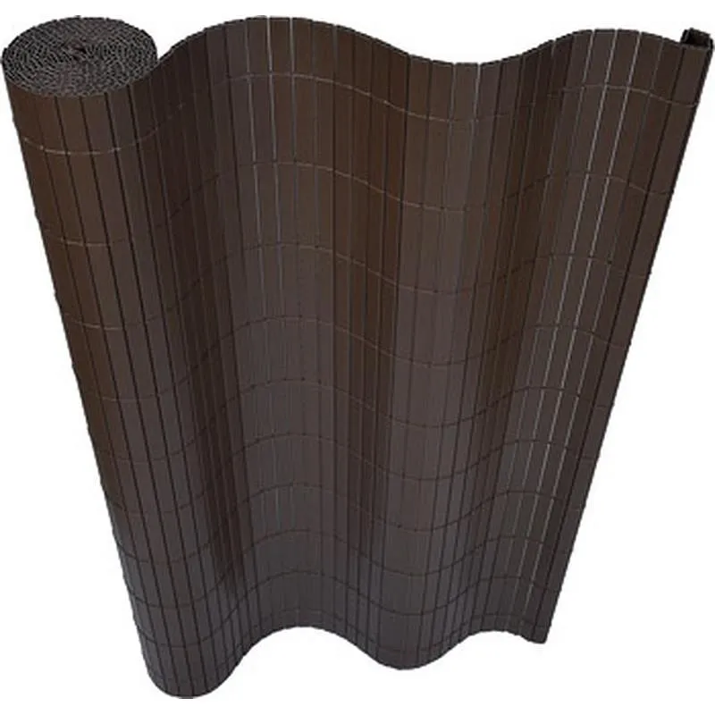 Compra CAÑIZO PVC REFORZADO 2 TABIQUES 19 MM 1,5 X 3 M CHOCOLATE NATUUR 23004133 al mejor precio