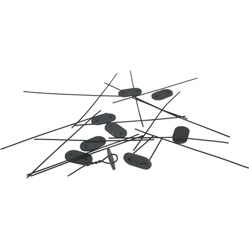 Compra FIJACION CAÑIZO PCV 26 UDS ANTRACITA NATUUR 23004143 al mejor precio