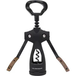 Compra SACACORCHOS DE ALAS NEGRO/MADERA VIN BOUQUET FID 1304 al mejor precio