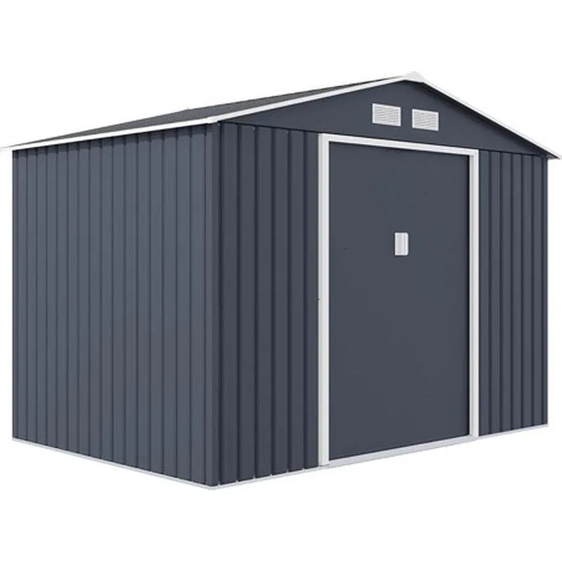 Compra CASETA METALICA 5,4 M² 277 X 195 X 203 CM GRIS NATUUR ARCHER C GRIS al mejor precio