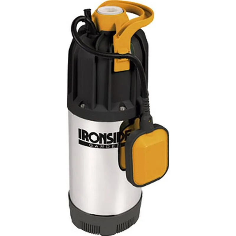 Compra BOMBA SUMERGIBLE POZOS AGUAS LIMPIAS 1000 W INOX 6500 L/H IRONSIDE GARDEN 500513 al mejor precio