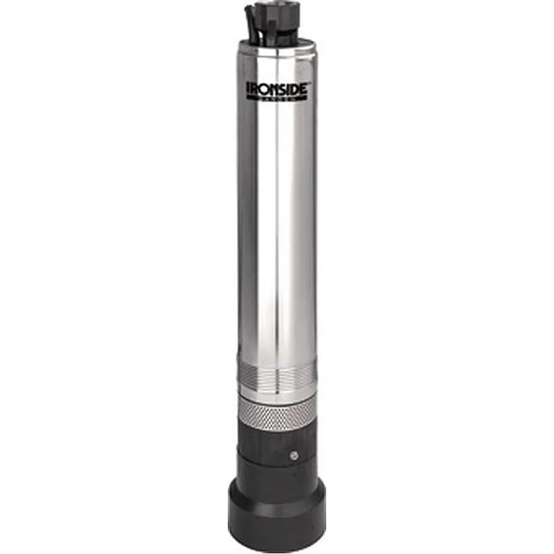 Compra BOMBA SUMERGIBLE POZOS AGUAS LIMPIAS 1000 W INOX 5200 L/H IRONSIDE GARDEN 500521 al mejor precio