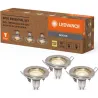Compra FOCO EMPOTRABLE SPOT ESSENTIAL NIQUEL 3 UNID GU10 2,60W 230LM 2700K IP20 LEDVANCE 703605 al mejor precio