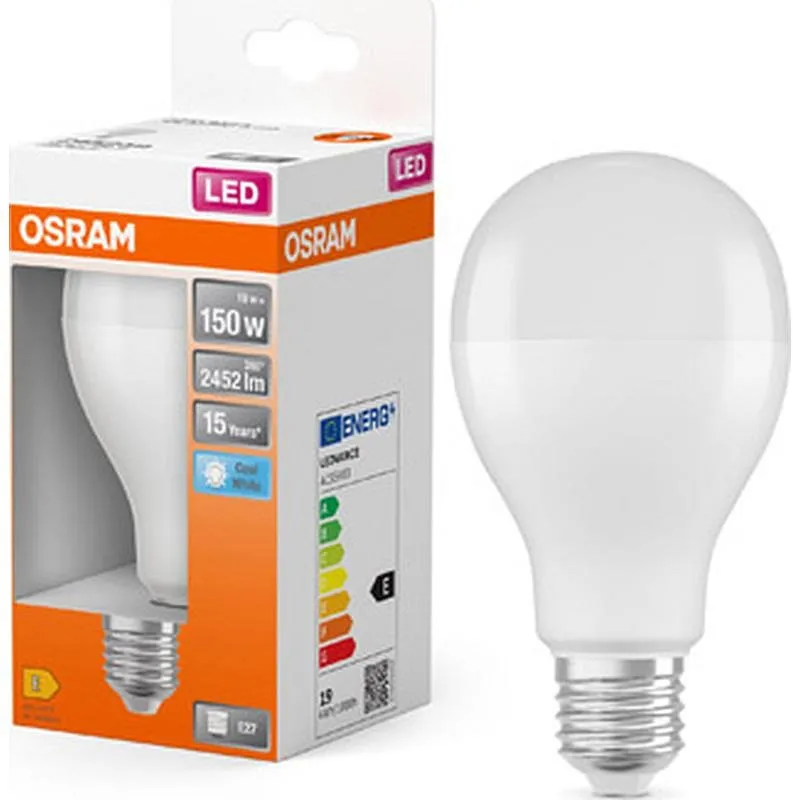 Compra BOMBILLA ESTANDAR LED E27 19W 2452LM 4000K IP20 OSRAM 723149 al mejor precio
