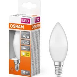 BOMBILLA VELA LED E14 4,9W...