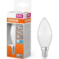 BOMBILLA VELA LED E14 4,9W...