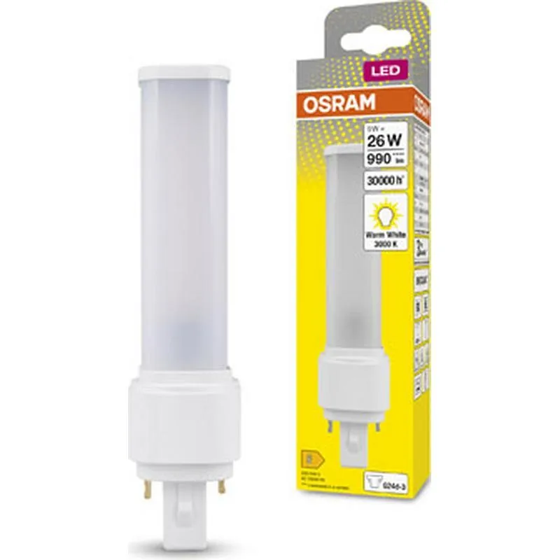 Compra BOMBILLA DULUX LED G24D-3 9W 990LM 3000K IP20 OSRAM 758564 al mejor precio