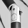Compra PARASOL ALUMINIO INCLINABLE ANTRACITA 3 M TUBO 48 MM CON MANIVELA IMPORT 500499 al mejor precio