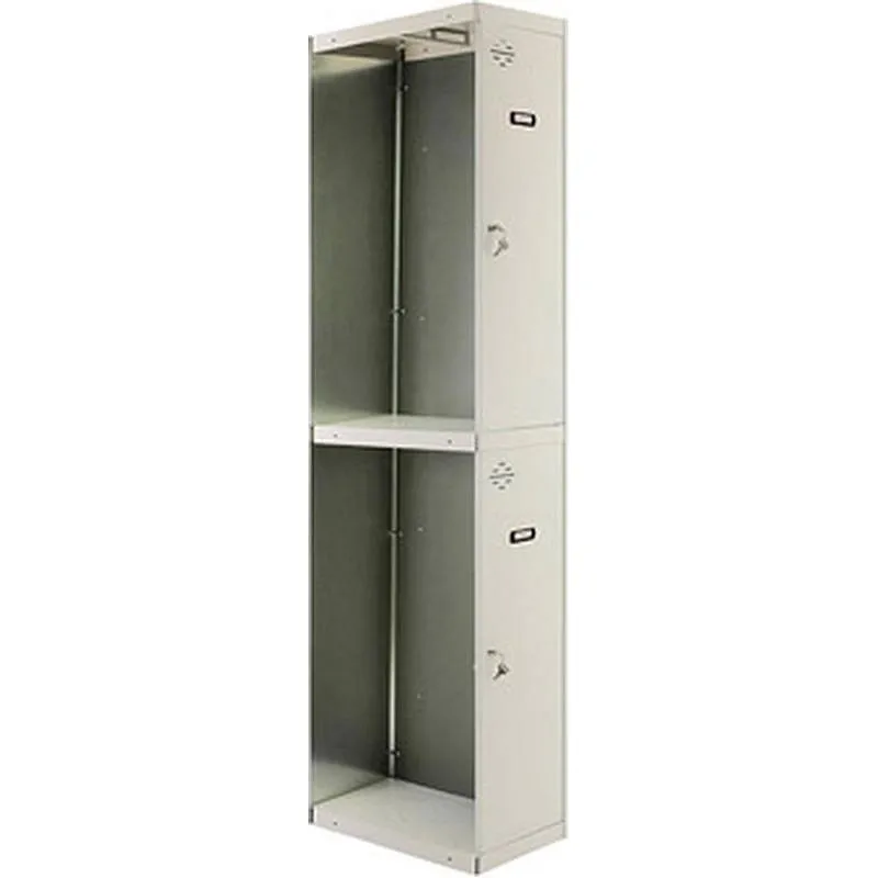 Compra TAQUILLA METALICA VESTUARIO ADICIONAL 2 PUERTAS GRIS 180 X 50 X 30 CM (VENTA DESMONTADA) SIMONLOCKER 90233D1231 al mejor precio