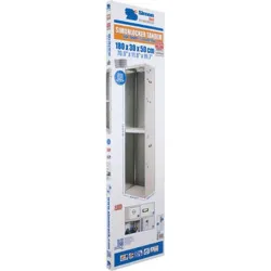 Compra TAQUILLA METALICA VESTUARIO ADICIONAL 2 PUERTAS GRIS 180 X 50 X 30 CM (VENTA DESMONTADA) SIMONLOCKER 90233D1231 al mejor precio