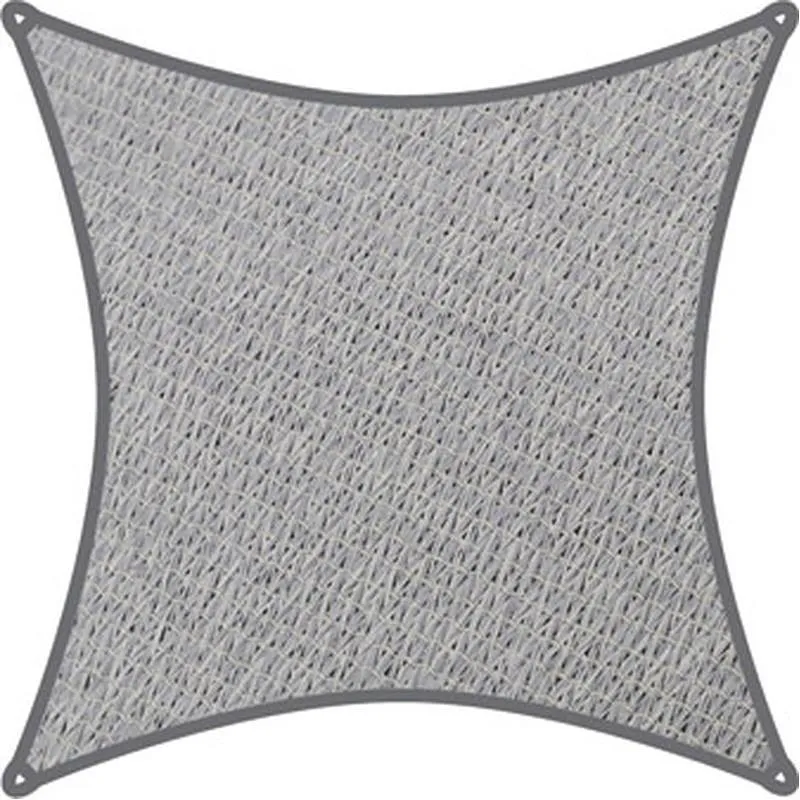 Compra TOLDO VELA SOMBREO CUADRADO GRADE SAIL 340 GR 5,4X5,4 M GRIS CLARO COLAROO 484781 al mejor precio