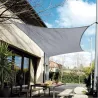 Compra TOLDO VELA SOMBREO CUADRADO GRADE SAIL 340 GR 5,4X5,4 M GRIS CLARO COLAROO 484781 al mejor precio