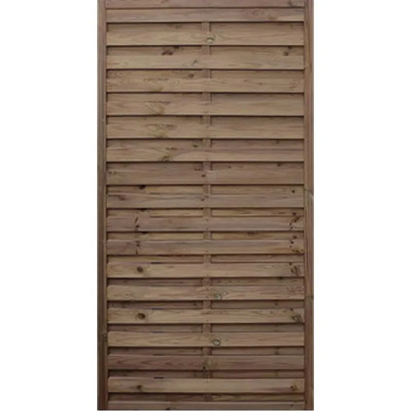 Compra PANEL DE MADERA CON MARCO NOA 90 X 180 CM MARRON FOREST 504977 al mejor precio