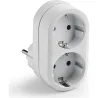 Compra ADAPTADOR FRONTAL 2 TOMAS BLANCO 16A 250V FAMATEL 1332 al mejor precio