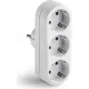 Compra ADAPTADOR FRONTAL 3 TOMAS BLANCO 16A 250V FAMATEL 1333 al mejor precio