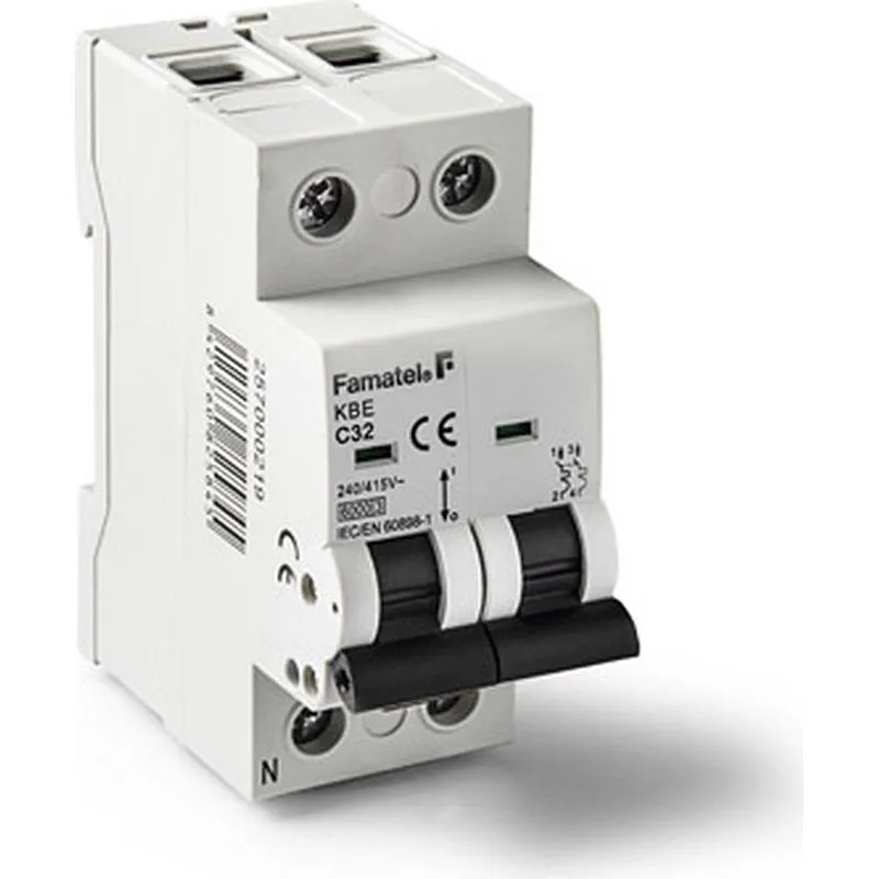 Compra MAGNETOTERMICO 2 POLOS BIPOLAR 25A FAMATEL 257000056 al mejor precio