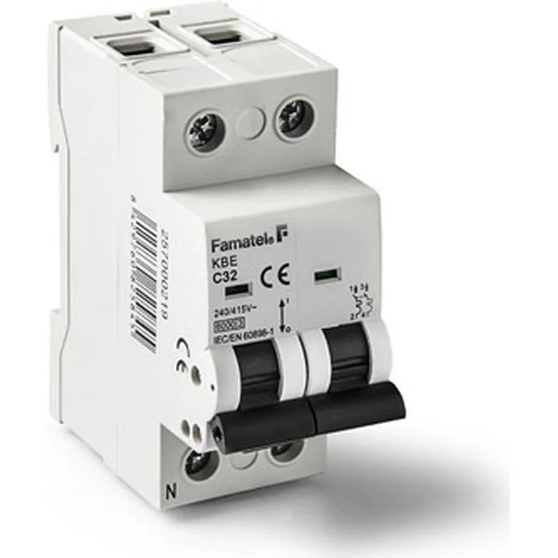 Compra MAGNETOTERMICO 2 POLOS BIPOLAR 40A FAMATEL 257000035 al mejor precio