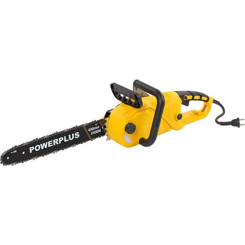 Compra MOTOSIERRA ELECTRICA 2400 W ESPADA 40 CM POWER PLUS POWXG10024 al mejor precio