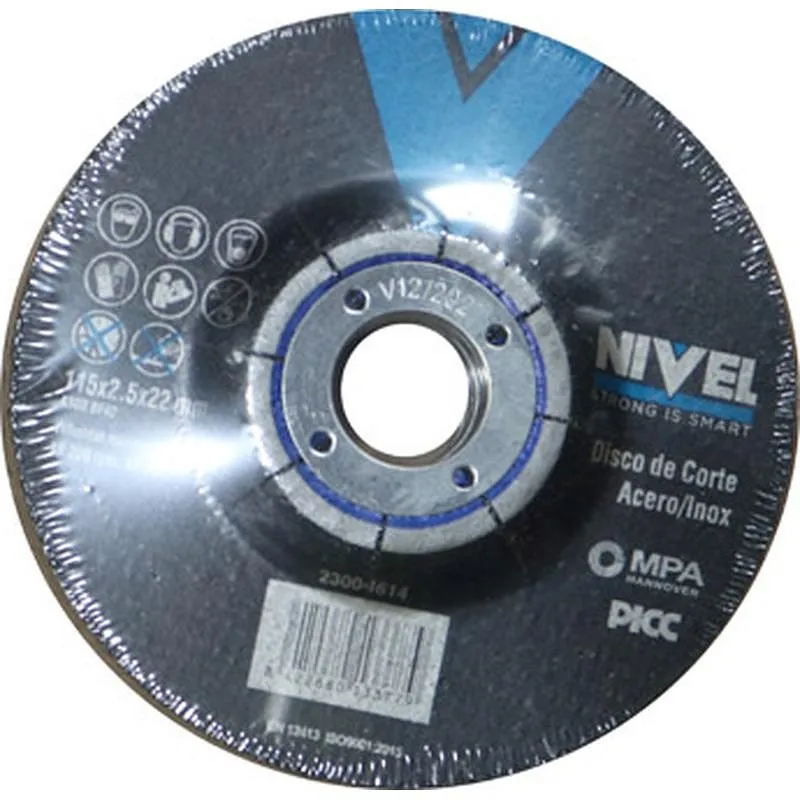 Compra DISCO CORTE diametro 115 X 2,5 NIVEL 23004614 al mejor precio
