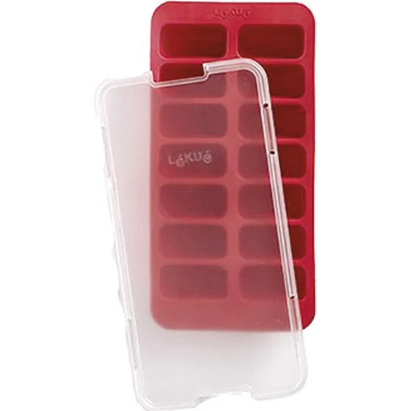 Compra CUBITERA RECTANGULAR CON TAPA 14 CUBITOS BRABANTIA 882388 al mejor precio