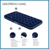 Compra COLCHON CAMA INDIVIDUAL HINCHABLE 188X99X22 CM BESTWAY 67001 al mejor precio