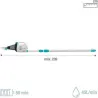 ASPIRADOR LIMPIAFONDOS PISCINA BATERIA 45 L/M RECARGABLE INTEX 55272