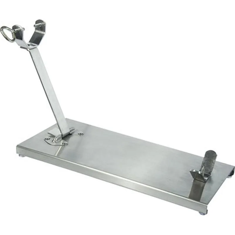 Compra JAMONERO HORIZONTAL PLEGABLE BASE INOX 500 56 X 18 X 26 CM FLORES CORTÉS 17813 al mejor precio