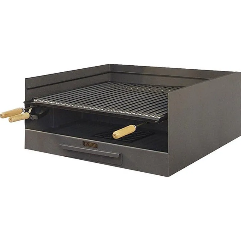CAJON BARBACOA CON PARRILLA INOX PAELLERA 72 X 60 X 32 CM IMEX EL ZORRO 71596