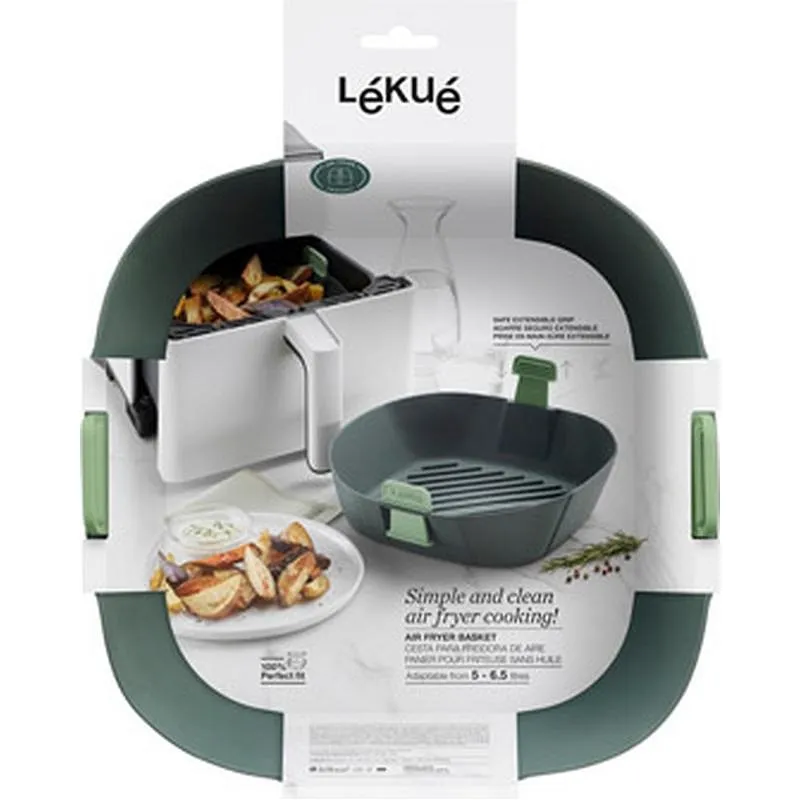 Compra BANDEJA SILICONA FREIDORA AIRE XL 5 A 6,5L LEKUE 887123 al mejor precio