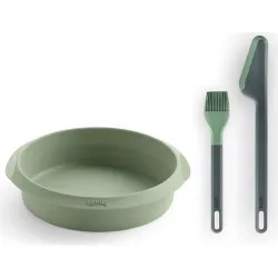 MOLDE 20CM+PINZAS+PINCEL...