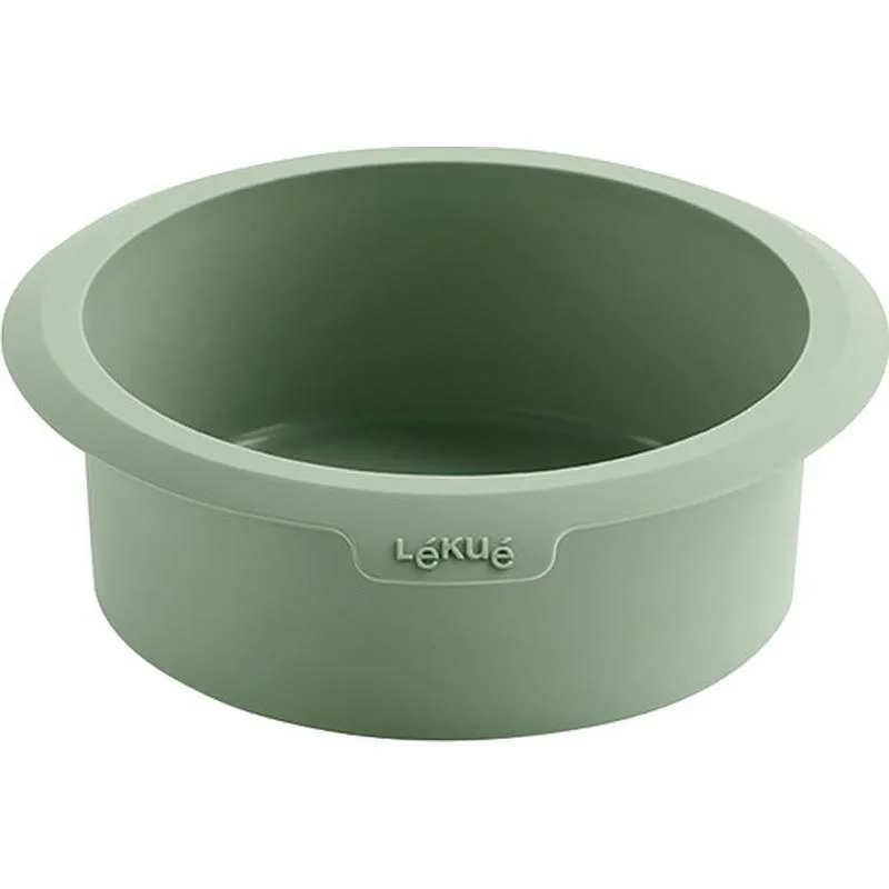 Compra MOLDE REDONDO SILICONA FREIDORA AIRE diametro 15CM VERDE LEKUE 884108 al mejor precio