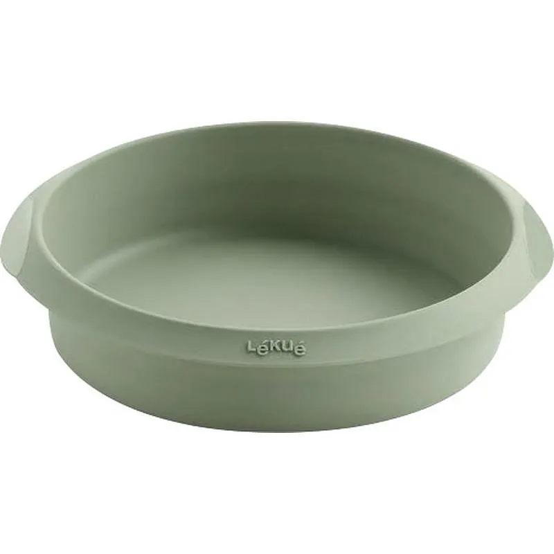 Compra MOLDE REDONDO SILICONA FREIDORA AIRE diametro 20CM VERDE LEKUE 884122 al mejor precio