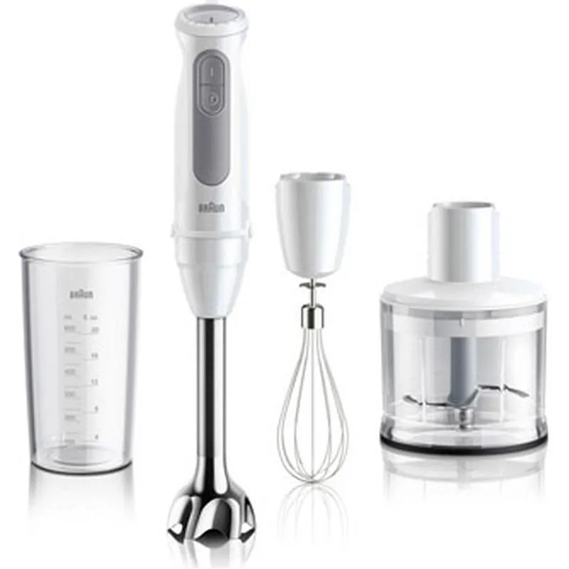 Compra BATIDORA DE VARILLAS CON ACCESORIOS MULTIQUICK 5 1000W BRAUN MQ50236MWH al mejor precio