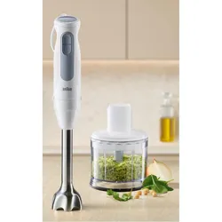 Compra BATIDORA DE VARILLAS CON ACCESORIOS MULTIQUICK 5 1000W BRAUN MQ50236MWH al mejor precio