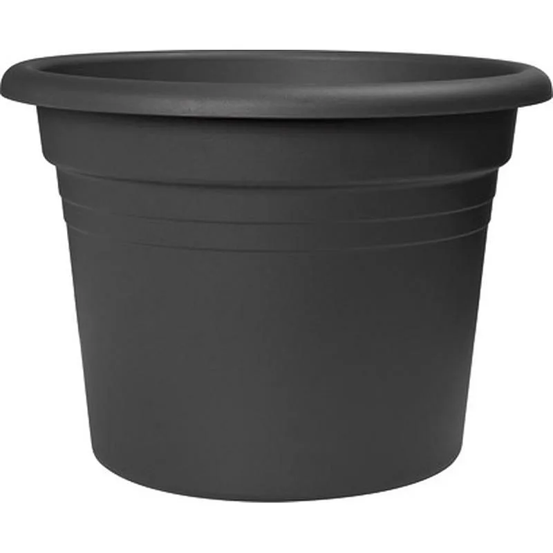 Compra MACETA REDONDA MEDITERRANEA diametro 30 CM ANTRACITA FLORUS 1004007 al mejor precio
