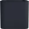 Compra JARDINERA CUADRADA JIVE 40 X 40 CM ANTRACITA FLORUS 1004995 al mejor precio