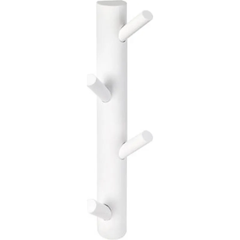 Compra PERCHA PARED VERTICAL 4 GANCHOS BLANCO NESU 9610BLBL al mejor precio